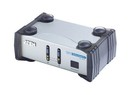 ATEN/VANCRYST Переключатель, электрон., DVI+AUDIO, 2> 1 монитор/панель, без шнуров, (1600x1200 60Hz;DDC2B;RSA;пульт ДУ)