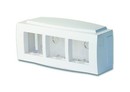 DKC / ДКС Коробка модульная для ЭУИ, 6М BRAVA, пластик, белый RAL 9016