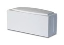 DKC / ДКС Коробка распределительная настенная BRAVA для соединение кабель-каналов In-liner Classic/Front, пластик, белый RAL 9016