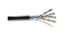 Belden (305 м) Кабель для сетей Industrial Ethernet, категория 5e, серия DataTuff®, 4x2x24 AWG (0,51 мм) F/UTP, спаянные пары, одножильный (solid), для внутренней/внешней прокладки, маслостойкий PVC (UV), -25°С - + 75°С, черный (цена за 1 м)