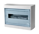LEGRAND Nedbox Шкаф настенный 1ряд, 12 модулей, с прозрачной дверцей, с клеммным блоком N+PE, IP 40, белый