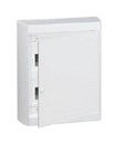 LEGRAND Nedbox Шкаф настенный 2ряда, 24 модуля, с белой дверцей, с клеммным блоком N+PE, IP 40, белый