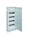LEGRAND Nedbox Шкаф настенный 4ряда, 48 модулей, с металлической дверцей, с клеммным блоком N+PE, IP 40, белый