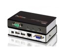 ATEN Удлинитель, SVGA+KBD+MOUSE USB, 150 метр., HD-DB15+USB A-тип, Female, c KVM-шнуром, Б.П. 220> 9V, (100MHz;макс.разрешение 1280х1024;DDC2B)