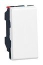 LEGRAND 77030 Выключатель кнопочный, 1М, 6А, белый, Mosaic