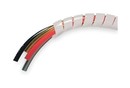 PANDUIT Спиральная оплетка из полиэтилена для проводов, кабеля и труб, внешний диаметр 9.7 мм, длина в рулоне 30.5 м, допустимый диаметр кабельного жгута 7.9-76.2 мм, цвет натуральный (рулон)