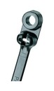 PANDUIT Стяжка под винт Bard Ty DOME-TOP™ с металлическим зубцом, 2.4х211 мм (ШхД), неразъемная миниатюрная, погодоустойчивый нейлон 6.6, цвет черный (1000 шт.)