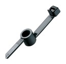PANDUIT Кабельная стяжка Pan-Ty® с монтажным отверстием под шпильку, неразъемная стандартная, 4.8х146 мм (ШхД), термостойкий нейлон 6.6, цвет черный (500 шт.)