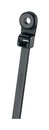 PANDUIT Зажимная стяжка Pan-Ty® под винт M5, неразъемная стандартная, 4.8х201 мм (ШхД), диаметр кабельного жгута 1.5-47 мм, погодоустойчивый нейлон 6.6, цвет черный (100 шт.)