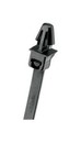PANDUIT Кабельная стяжка Pan-Ty® Push Mount, неразъемная средняя, 3.4х156 мм (ШхД), погодоустойчивый нейлон 6.6, цвет черный (1000 шт.)
