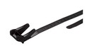 PANDUIT Стяжки для подвесных проводов, погодостойкий полипропилен, толщина 1.4 мм, 11.4 мм х 214 мм (ШхД), диаметр кабельного жгута 6.4 - 51.0 мм, для улицы, черные (100 шт.)