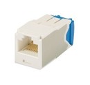 PANDUIT Улучшенный универсальный модуль Mini-Com® TX6A™ 10Gig™, медный, неэкранированный (UTP), категория 6A/Class EA, RJ45, 8-позиционный, 8-проводной (8P8C), T568A/B, тип Giga-TX™, белый (упаковка 24 шт.)