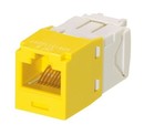 PANDUIT Модуль Mini-Com® RJ45 TX6 PLUS, UTP Т568A/B Enhanced (желтый)