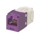 PANDUIT Модуль Mini-Com® RJ45 TX6 PLUS, UTP Т568A/B Enhanced (фиолетовый)