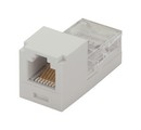 PANDUIT Улучшенный универсальный модуль Mini-Com® Module, неэкранированный (UTP), категория 6, 8-позиционный, 8-проводной (8P8C), Т568А/В, тип Giga-TX™, для 28/30 AWG, белый