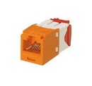 PANDUIT Модуль Mini-Com® RJ45 TX5e, UTP Т568A/B Enhanced (оранжевый)