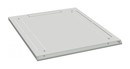 ZPAS Стандартная сплошная крыша с заглушкой (380х71мм) для кабельного ввода для шкафов серии SZB IT 600x800, цвет серый (RAL 7035)