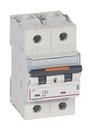 LEGRAND Автоматический выключатель, серия DX3, C63A, 25кА, 2-полюсный