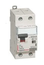 LEGRAND Дифференциальный автоматический выключатель, серия DX3, 10A, 300mA, 1-полюсный+нейтраль