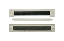 ZPAS Боковая панель для цоколя, длина 600 mm, металлическая с щеточным вводом, цвет серый (RAL 7035) (1982-4-1/7) (SZB-20-00-04/2)