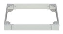 ZPAS Комплект уголков для цоколя, высотой 100 мм, без ножек, цвет серый (RAL 7035) (4шт.) (аналог WZ-1982-02-00-011)