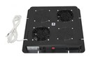 ZPAS Модуль вентиляторный, потолочный, пластиковый, с низким уровнем шума (34 Дб) , 380 x 380 мм, 2 вентилятора, номинальная мощность 32 Вт, цвет черный (RAL 9005) (PWD-2W SILENT)