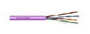 Belden Кабель витая пара, неэкранированная U/UTP, категория 6A (625 MHz), 4 пары (23 AWG), одножильный (solid), с разделителем, LSZH IEC 60332-1, -20°С - + 60°С, фиолетовый (цена за 1 м)