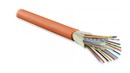 Hyperline (FO-D-IN-62-8-FRPVC) Кабель волоконно-оптический 62.5/125 (OM1) многомодовый, 8 волокон, плотное буферное покрытие (tight buffer), для внутренней прокладки, PVC, -25°C - +75°C, оранжевый
