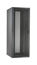 PANDUIT Шкаф напольный Net-Access™ N-Type, 48U, 2267x800x1067мм (ВхШхГ), с перфорированной передней дверью с односторонним открытием, с двумя боковыми панелями, с направляющими под закладные гайки, цвет черный