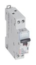 LEGRAND Автоматический выключатель, серия DX3, С4А, 10кА, 1-полюсный + нейтраль