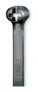 PANDUIT Кабельная стяжка Dome-Top® с металлическим зубцом Barb Ty, 102 х 2.4 мм, миниатюрная, погодоустойчивый нейлон 6.6, цвет черный (1000 шт.)