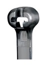 PANDUIT Кабельная стяжка Dome-Top® с металлическим зубцом Barb Ty, 203 х 4.7 мм, нейлон 6.6, цвет чёрный (100 шт.)