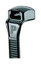 PANDUIT Кабельная стяжка CONTOUR-TY ™ с параллельным входом, затягивающиеся по принципу ремня, 345 х 3.6 мм, погодоустойчивый нейлон 6.6, цвет черный (1000 шт.)