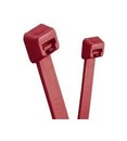 PANDUIT Неоткрывающаяся кабельная стяжка Pan-Ty® 4.8x292 мм (ШхД), стандартная, нейлон 6.6, диаметр кабельного жгута 1.5-76 мм, цвет красный (1000 шт.)