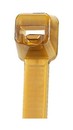PANDUIT Неоткрывающаяся кабельная стяжка Pan-Ty® 2.5х99 мм (ШхД), миниатюрная, PEEK (полиэфирэфиркетон), диаметр жгута кабелей 1.5-22 мм, цвет коричневый полупрозрачный (100 шт.)