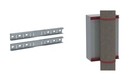 DKC / ДКС Комплект крепления шкафов CE/ST/RAM box к столбу (ширина шкафа- 600 мм) ( в комплекте: профиль, стяжной хомут, замок для фиксации хомута)