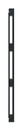 ZPAS Фальшпанель вертикальная 19" для шкафов Z-SERVER шириной 800мм, 45U, черная (RAL9005) (комлект из 2 шт)