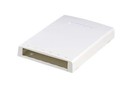 PANDUIT Коробка поверхностного монтажа для 12 модулей Mini-Com®, съемная заглушка, 46x120x170 мм (белая)