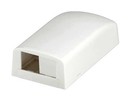 PANDUIT Коробка поверхностного монтажа для двух модулей Mini-Com®, 27х50х93 мм (матовая белая)