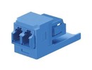 PANDUIT Оптический модуль Mini-Com® с одним дуплексным коннектором LC (ключ A - черный), с муфтой из диоксидциркониевой керамики, синий