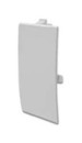 DKC / ДКС In-Liner Front/Aero Накладка на стык фронтальных крышек для кабель-каналов 90х50, 90/2х50, 110х50мм, пластик, белый RAL 9016