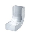 DKC / ДКС Угол вертикальный внутренний 90 градусов 50х200, 0,8 мм, AISI 304 в комплекте с крепежными элементами и соединительными пластинами, необходимыми для монтажа