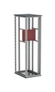 DKC / ДКС Монтажная плата, секционная, 200x1000мм (ВхШ), для шкафов серий DAE/CQE, толщина 2мм, сталь
