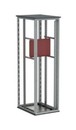 DKC / ДКС Монтажная плата, секционная, 800x400мм (ВхШ), для шкафов серий DAE/CQE, толщина 2мм, сталь