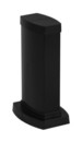 LEGRAND Snap-On Мини-колонна алюминиевая с крышкой из пластика, 2 секции, высота 0.3 м, цвет черный