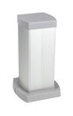 LEGRAND Snap-On Мини-колонна алюминиевая с крышкой из алюминия 4 секции, высота 0.3 м, цвет алюминий