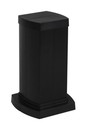 LEGRAND Snap-On Мини-колонна алюминиевая с крышкой из пластика 4 секции, высота 0.3 м, цвет черный