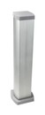 LEGRAND Snap-On Мини-колонна алюминиевая с крышкой из алюминия 4 секции, высота 0.68 м, цвет алюминий