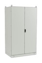 ZPAS Электрический шкаф SZE3 2000х1200х500мм (ВхШхГ), с передней дверью, задней панелью, с монтажной панелью, без боковых стенок, серый (RAL 7035) (разобранный)