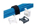 PANDUIT Площадка самоклеящаяся 28.5 х 28.5 мм для монтажа кабельной стяжки Tak-Ty® Hook & Loop, нейлон, черная (100 шт.)